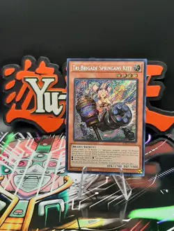 Yu-Gi-Oh! Tri-Brigade Springans Kitt BPRO-EN025 Secret Rare 1st Ed NM - Image 1