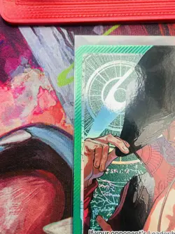 One Piece OP14 The Azure Sea’s Seven - Dracule Mihawk OP14-020 Leader Alt Art - Image 4