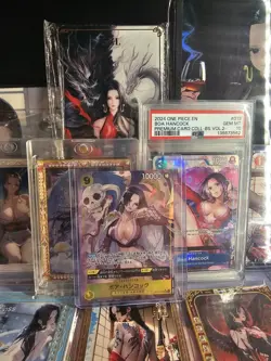 ONE PIECE Boa Hancock (Alt Art) OP14-112 SR The Azure Sea's Seven Japanese - Image 1