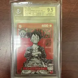 2025 One Piece ST21-014 Magazine Japanese Promos SR 20TH Anniversary BGS 9.5 - Image 1