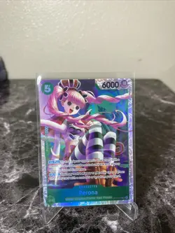 One Piece OP14 Perona SR OP14-033 The Azure Sea's Seven Pack Fresh! - Image 1