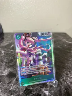 One Piece OP14 Perona SR OP14-033 The Azure Sea's Seven Pack Fresh! - Image 2