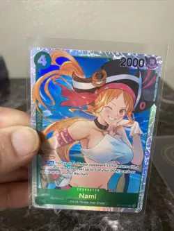One Piece OP14 Nami SR Lot 2x OP14-031 The Azure Sea’s Seven Pack Fresh! - Image 3