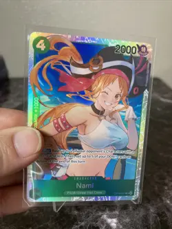 One Piece OP14 Nami SR Lot 2x OP14-031 The Azure Sea’s Seven Pack Fresh! - Image 5