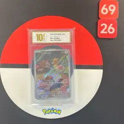 2025 Pokemon Japanese Mega Brave M1L 074/063 AR Spearow Grade10 - Image 1