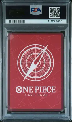 2023 ONE PIECE TCG OP04-KINGDOMS OF INTRIGUE ALTERNATE ART NEFELTARI VIVI PSA 10 - Image 2