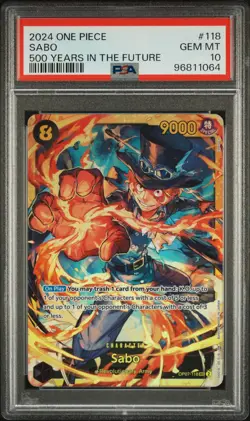 2024 One Piece Sabo 500 Years In The Future #118 PSA 10 - Image 1