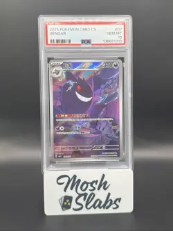 2025 POKEMON SIMPLIFIED CHINESE CBB3 C-GEM PACK VOL 3 #07 GENGAR PSA 10 - Image 1
