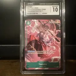 One Piece Card Game English Carte Promo Yamato P-008 Promo, Mint - Image 1