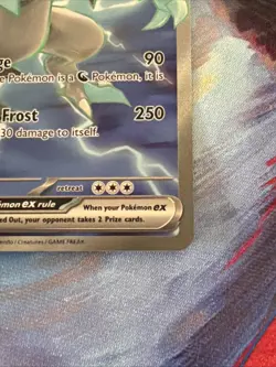 Pokemon TCG Black Kyurem EX Ultra Rare Card #218/191 Surging Sparks NM Card - Image 5