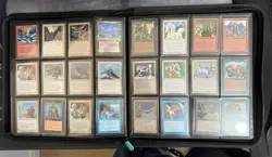MTG Ice Age Binder Lot – 450+ Cards, Snow Lands, Vintage Magic Collection – NR - Image 3