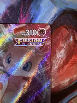 Pokemon TCG Mew VMAX 114/264 Fusion Strike Holo Card Raw NM - Image 4