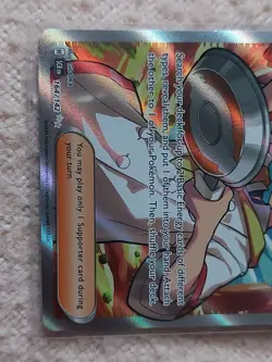 Crispin 164/142 Stellar Crown Pokemon Card NM Pack Fresh - Image 2