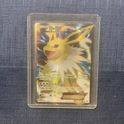 Pokemon TCG XY Generations Jolteon EX Full Art Holo Card 28a/83 Ultra Rare MP - Image 1