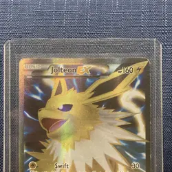 Pokemon TCG XY Generations Jolteon EX Full Art Holo Card 28a/83 Ultra Rare MP - Image 3