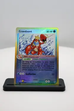 Pokemon Card - Crawdaunt 3/97 Dragon Reverse Holo LP - Image 1