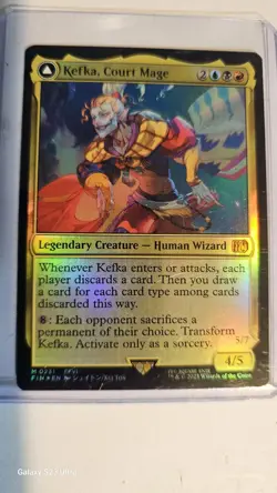 Kefka Court Mage Final Fantasy Regular Card 0231 Foil - Image 1