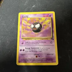 Gastly Fossil Set 33/62 Pokemon Card D14 - Image 1