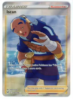 Iscan 192/196 Full Art Lost Origin Pokemon Card - Image 1