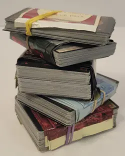 Magic the Gathering and other games, packs and stacks of cards. The whole lot. - Image 2