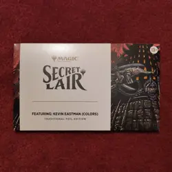 MTG Secret Lair x TMNT Featuring Kevin Eastman Color (Foil) - Factory Sealed! - Image 1