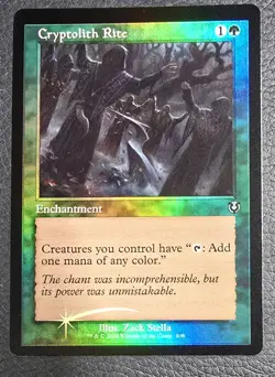 Foil Cryptolith Rite (Retro Frame) - 408 - Innistrad Remastered - Magic MTG NM - Image 1