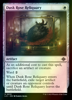 MTG Dusk Rose Reliquary Foil ** The Lost Caverns of Ixalan ** English (NM) - Image 1