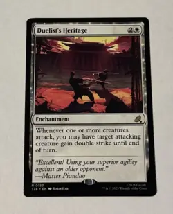 MTG Duelist's Heritage - Avatar: The Last Airbender: Eternal-Legal NM - Image 1