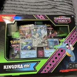 Pokemon TCG Shrouded Fable Kingdra Ex Illustration Collection - Image 1