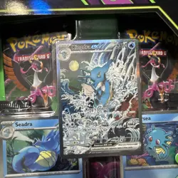 Pokemon TCG Shrouded Fable Kingdra Ex Illustration Collection - Image 4