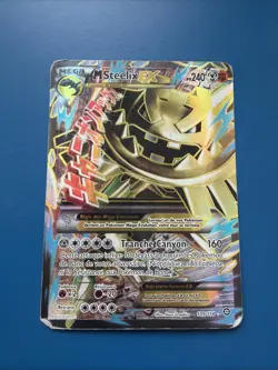 Pokemon TCG M Steelix EX Full Art Ultra Rare Steam Siege 109/114 - Image 1