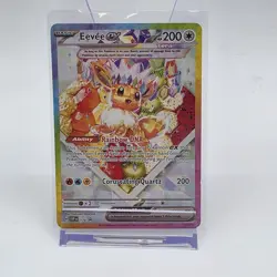 Eevee ex Double Rare SV Prismatic Evolutions 075/131 Pokemon TCG Holo - Image 1