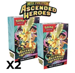 Pokemon Mega Evolution Ascended Heroes Booster Bundle Boxes (2x Boxes) PRESALE - Image 1
