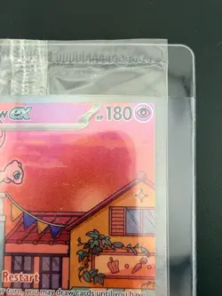 Mew ex SVP 053 Pokemon TCG Scarlet Violet 151 Black Star Promo Full Art SEALED - Image 3