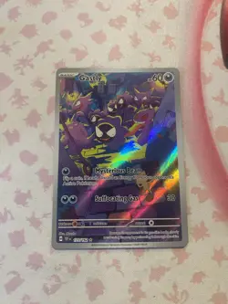 Pokemon Temporal Forces Gastly Illustration Rare 177/162 NM - Image 2