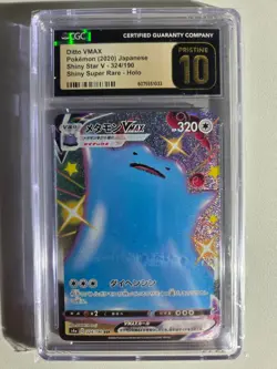 Pokemon Ditto VMAX Shiny 324/190 SSR Shiny Star V s4a CGC 10 Pristine - Image 1