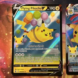 Flying Pikachu V & VMAX - 006 & 007/025 Pokemon TCG Celebrations Anniversary NM - Image 2