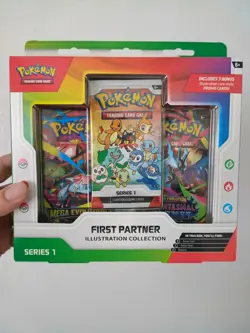 Pokemon TCG First Partner Illustration Collection Series 1 Box New Sealed - Image 5