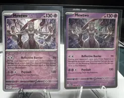 Mewtwo 150/165 - Reverse Holo And Holo Scarlet & Violet 151 - Pokemon TCG - Image 1