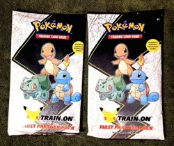 Pokemon First Partner Pack (2021, Kanto) x2 *rare* 820650809682 - Image 1