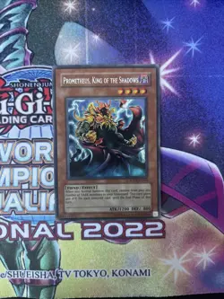 (SRH) Yu-Gi-Oh! Prometheus, King of the Shadows Unlimited Secret FOTB-EN063 VLP - Image 1