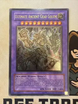 Ultimate Ancient Gear Golem LODT-EN043 Ultimate Rare Unlimited YuGiOh! NM - Image 3