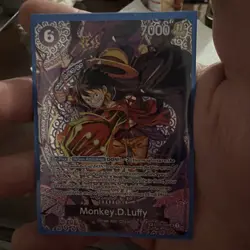 ONE PIECE OP-15 Adventure on KAMI's Island ST26-005 SP Monkey D. Luffy ENGLISH - Image 1