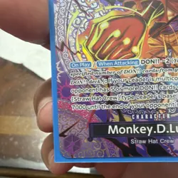 ONE PIECE OP-15 Adventure on KAMI's Island ST26-005 SP Monkey D. Luffy ENGLISH - Image 3