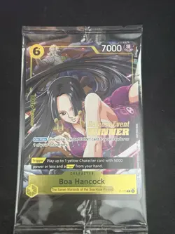 One Piece Boa Hancock Pre Release Event Winner P-115 Sealed Holo Stamp Op-15 - Image 1