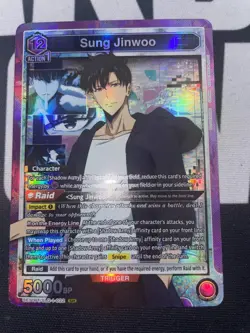 SUNG JINWOO SR UE17BT/SLG-1-022 UNION ARENA SOLO LEVELING NM - Image 2