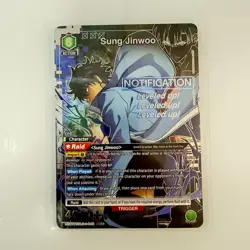 Union Arena UE17BT: SOLO LEVELING Sung Jinwoo UE17BT/SLG-1-049 Super Rare 1-Star - Image 1