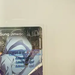 Union Arena UE17BT: SOLO LEVELING Sung Jinwoo UE17BT/SLG-1-049 Super Rare 1-Star - Image 4