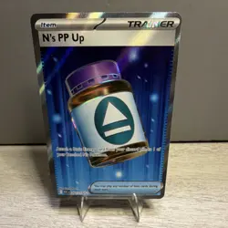 Pokemon TCG N's PP Up Trainer Item ASC Full Art Holo 262/217 English Card - Image 1