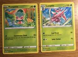 Fomantis & Lurantis Pokemon Cards Battle Styles 014/163 - 015/163 - Image 1